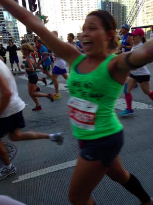 Ms. Kravish ran her second marathon this October!