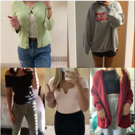 Popular outift choices for girls at Lincoln-Way Central.