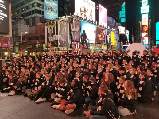 The LWMB in Times Square!