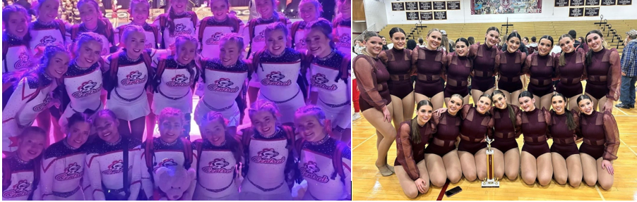 Both LWC Cheer and Rhythm Knights celebrate successful seasons!