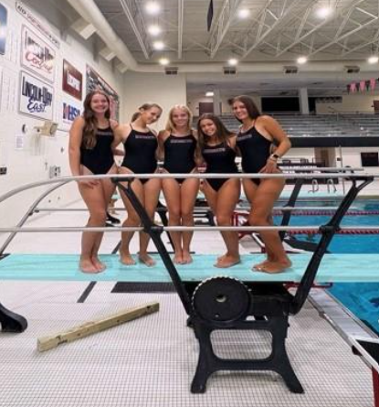 Girls Diving